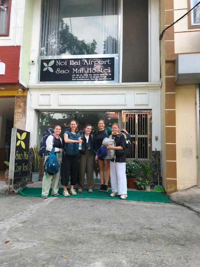 Sao Mai Cosy Nest-Noi Bai Airport Hostel Thach Loi Luaran gambar