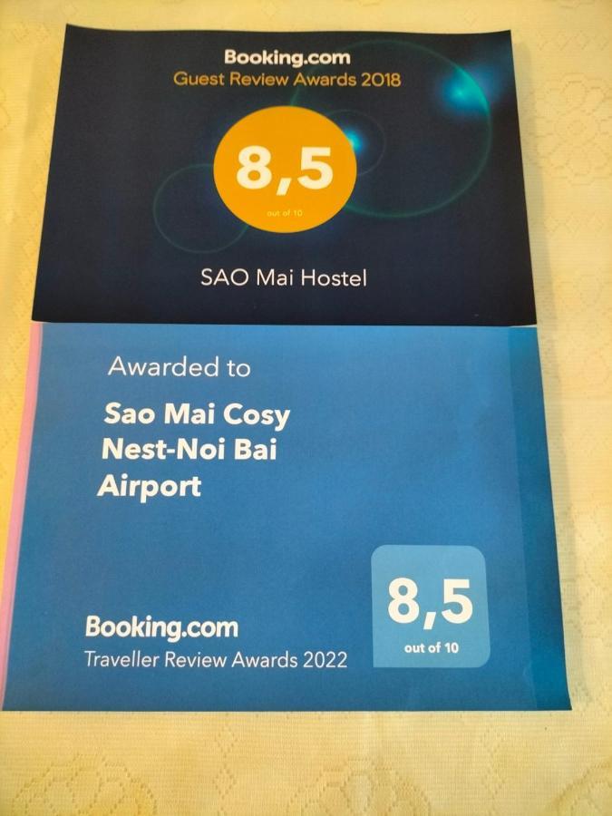Sao Mai Cosy Nest-Noi Bai Airport Hostel Thach Loi Luaran gambar