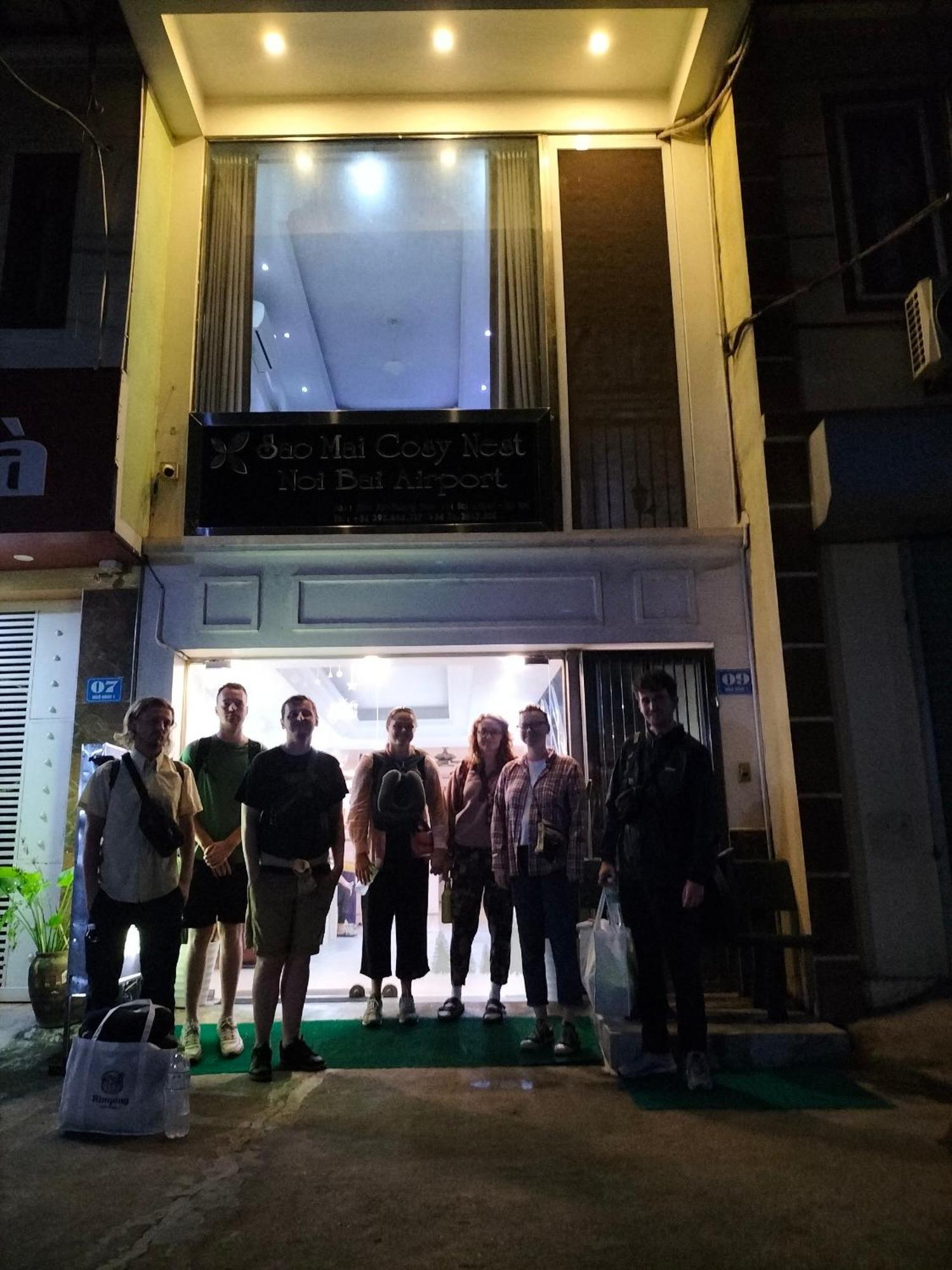 Sao Mai Cosy Nest-Noi Bai Airport Hostel Thach Loi Luaran gambar